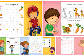 make learning easy with custom kindergarten sheets