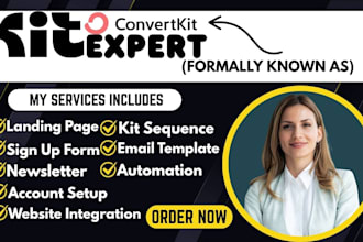 be your convertkit expert email marketing strategist sign up form automation kit