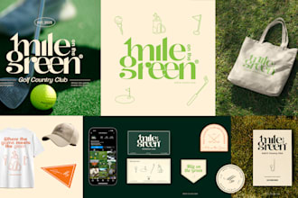 design a full brand identity with logo, style guide, and brand guidelines