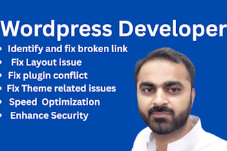 fix wordpress errors bugs and technical issues
