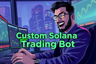 create custom telegram solana bot, solana dex trading bot