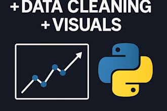 clean your dataset and train a machine learning model