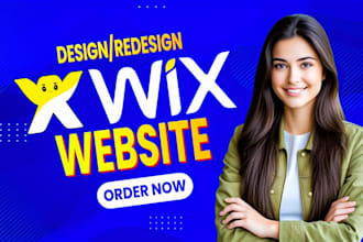 do wix website design, redesign, wix website development, or wix online store