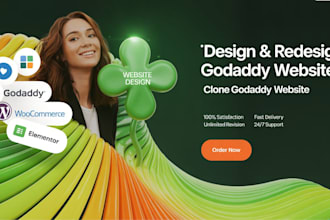 design website on godaddy edit content redesign site and update godaddy website