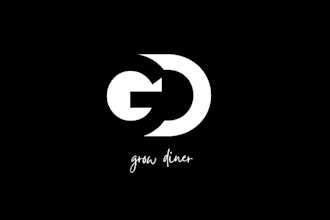 design a clean and modern minimalist 2d logo for your brand