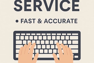 do fast and accurate typing or data entry within 24 hours