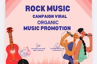 do organic rock metal music  promotion campaign viral