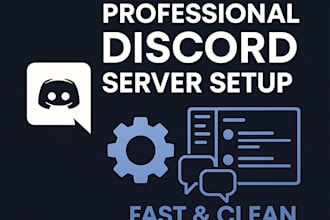 create a professional discord server for your community