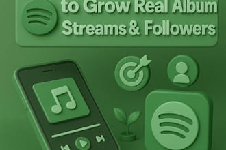 do spotify promotion grow your real album streams and followers