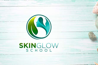 design a versatile feminine watercolor signature logo