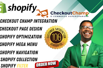 setup build, design shopify checkout champ page shopify mega menu shopify filter