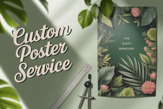 creative poster design for marketing events and brands