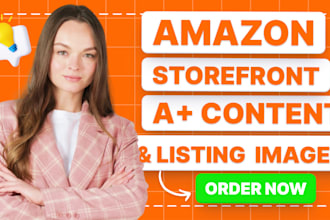 design ebc a plus content, listing images and storefront