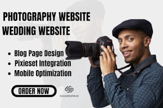design squarespace photography website pixieset, wedding photography website