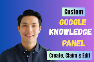 set up a verified google knowledge panel for individuals brand and company