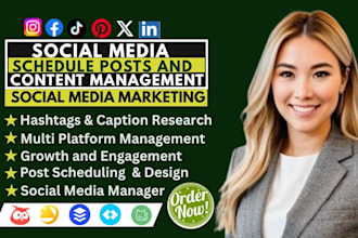 be your social media manager schedule posts via buffer hootsuite socialbee later