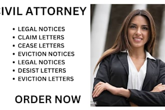 be your civil litigation lawyer and help you draft lawsuits, complaints, appeals