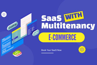 develop multi tenant saas ecommerce