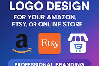 design a custom logo for your amazon, etsy, or online store