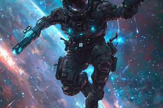 create star wars and sci fi illustration