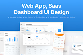 design saas dashboard web application figma UI UX wireframe