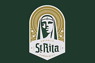 create nonprofit religious missionary, ministry and catholic logo design