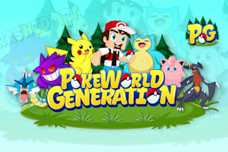 make pokemon minecraft server logo and icon