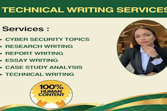 write on cyber security and information technology topics