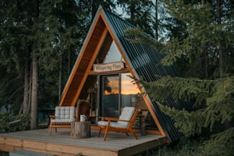 design cabin house, shop, small house, tiny house plan and container house