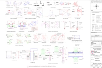 draw architectural plan, electrical plan, plumbing plan, hvac, mep, city permit