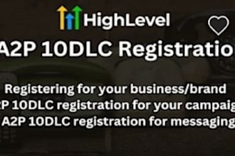 setup a2p 10dlc, a2p 10dlc registration for twilio, a2p 10dlc on gohighlevel