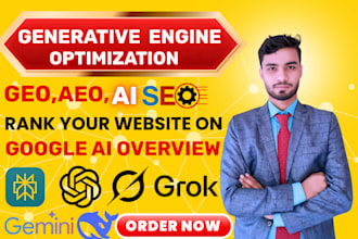 do generative engine optimization GEO for ai search ranking