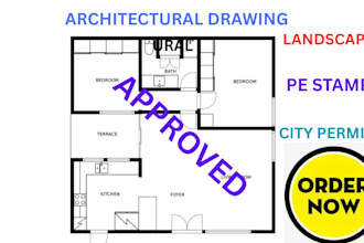 do licensed pe stamp, architectural drawing, landscape architect, havoc, mep