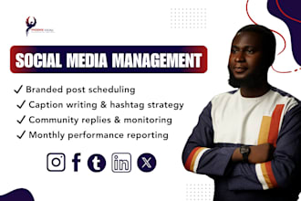 be your social media marketing manager for your business
