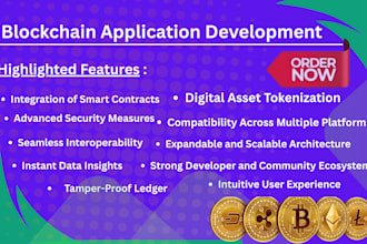 build scalable and secure blockchain applications with smart contracts