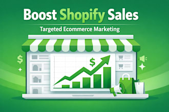boost shopify sales with ecommerce marketing strategy and store audit