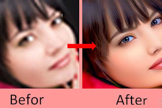 enhance,unblur, restore, retouching,low quality photos