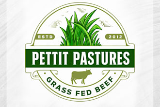 design a professional agriculture, farm or landscape logo