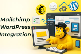 create and integrate wordpress forms with mailchimp automation