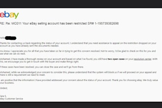 reinstate suspended ebay account and remove suspension