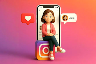 create custom arts and 3d cartoon arts