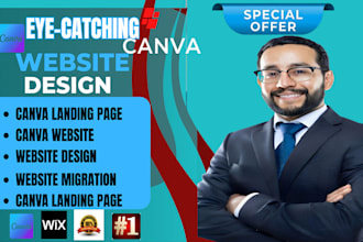 design poster on canva website design canva newsletter canva landing page