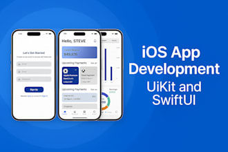 develop ios apps for iphone and ipad using uikit and swiftui