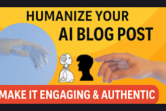 humanize your ai written blog or article to pass detectors