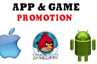 mobile app promotion android app, game marketing app install, app download