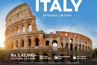 develop professional travel agency websites and do listing on pages