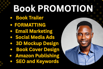 format publish promote your book email campaign amazon ads