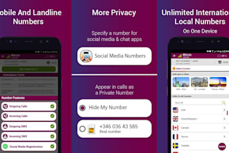 setup, customize and develop esim, voip, linphone and software apps and websites