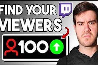 help increase your twitch live chat activity with organic audience targeting