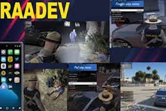 create fivepd cops server based on qbcore nopixel inspired, fivem script for you